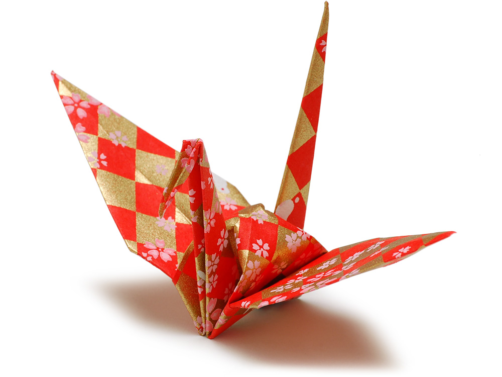 折紙飾り 折鶴 大【包】 | 折紙飾り | ネットストア | 京の老舗御用達 