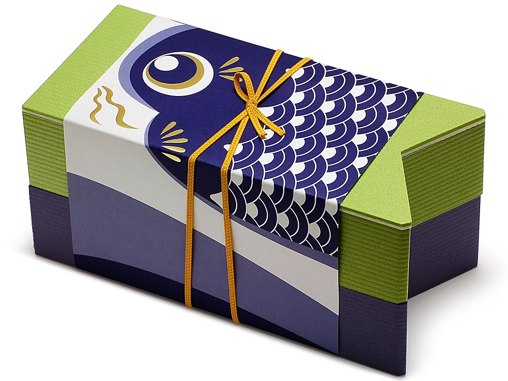 ユニ折箱 さつきのぼり 二段【包】画像