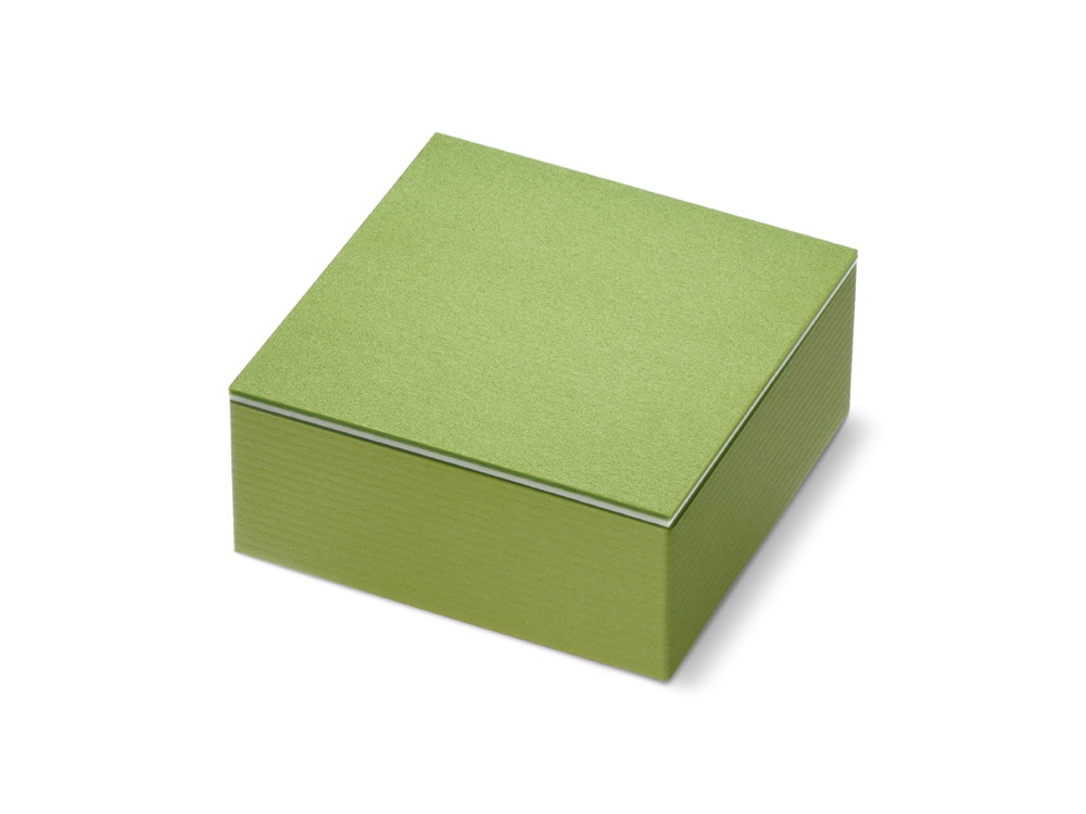 ユニ折箱 色かさね 抹茶 4寸【包】画像