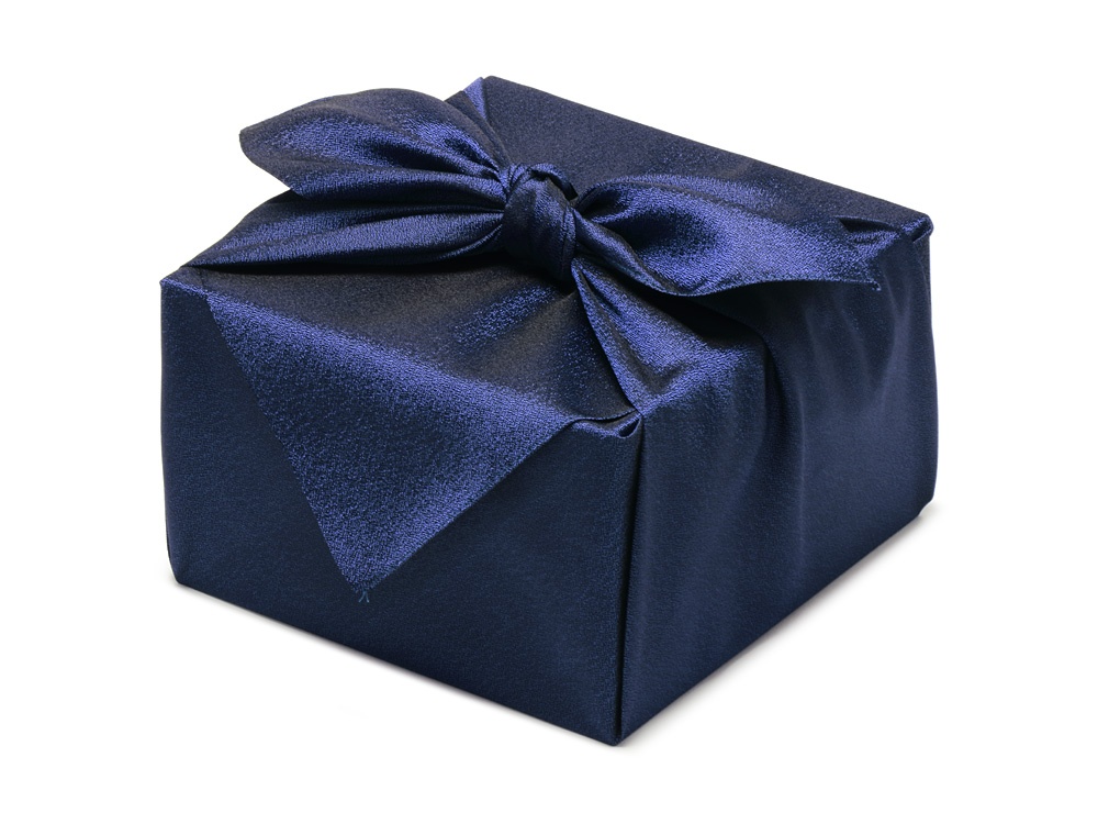 風呂敷  一越変り織  濃藍(こいあい) 70角画像