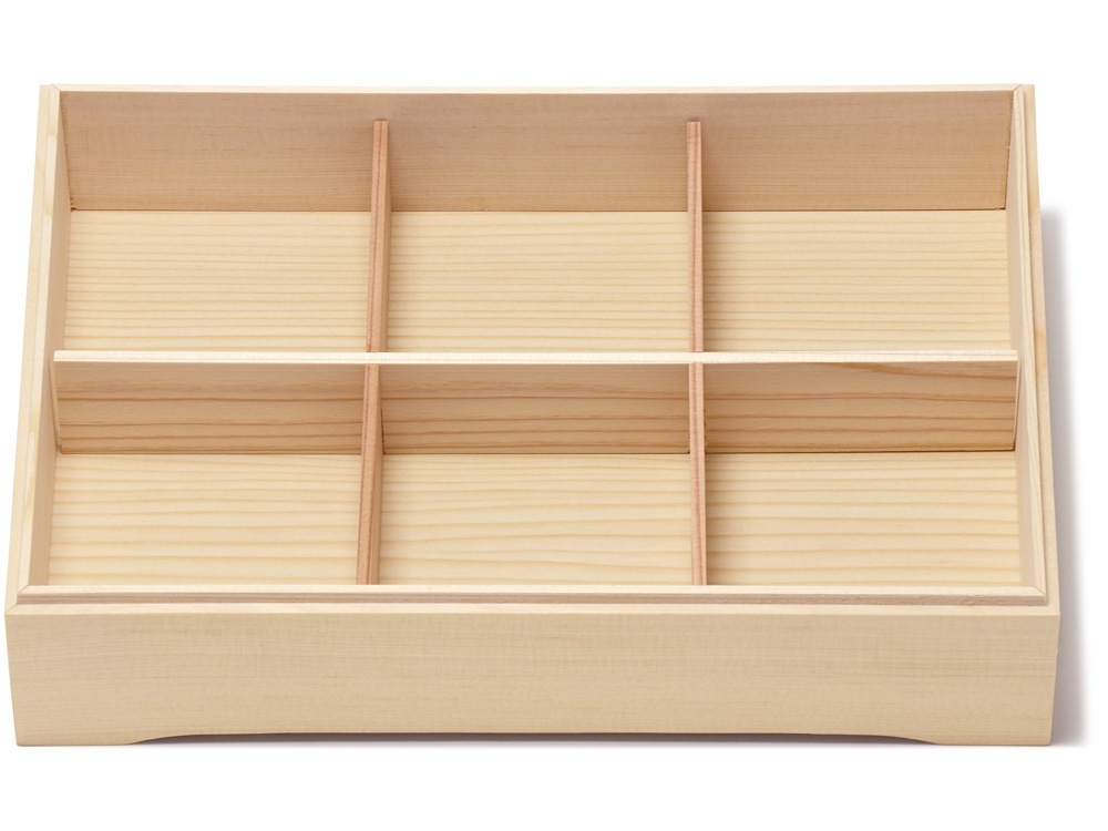 木製仕切 長角大用 6ヶ仕切画像