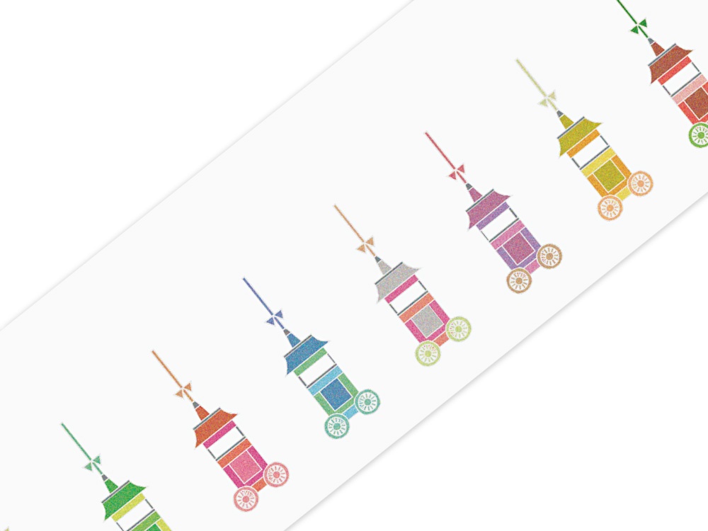 帯紙 山鉾巡行画像