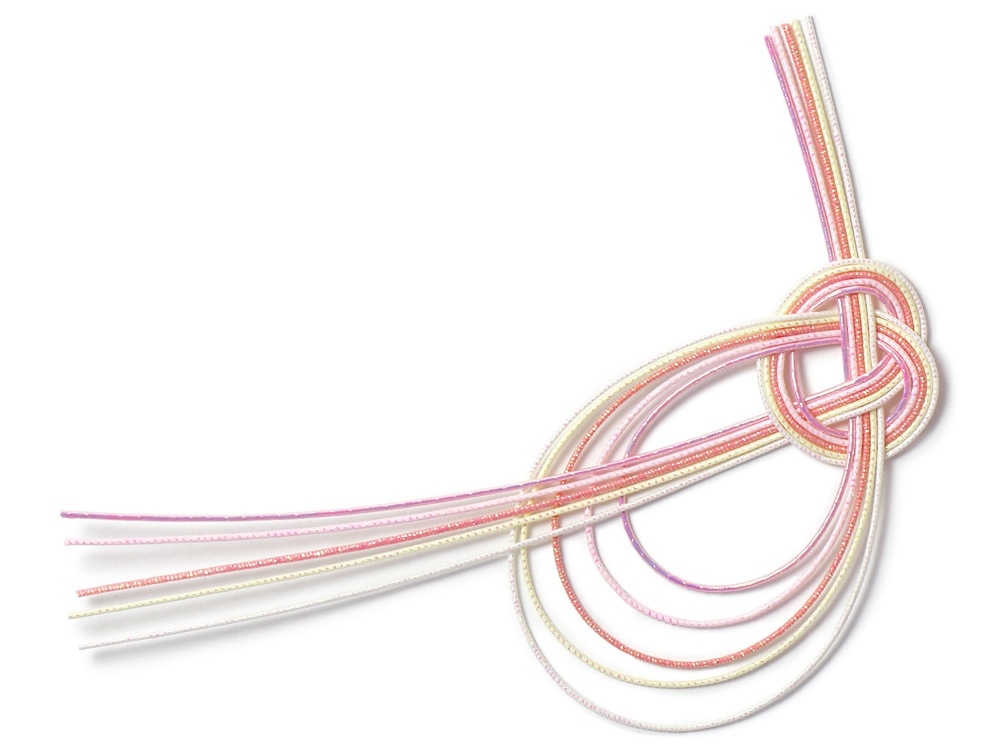 水引飾り 翔 ピンク【袋】画像