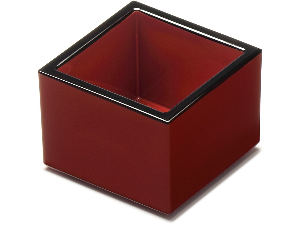 朱塗マス 5勺 朱天黒画像