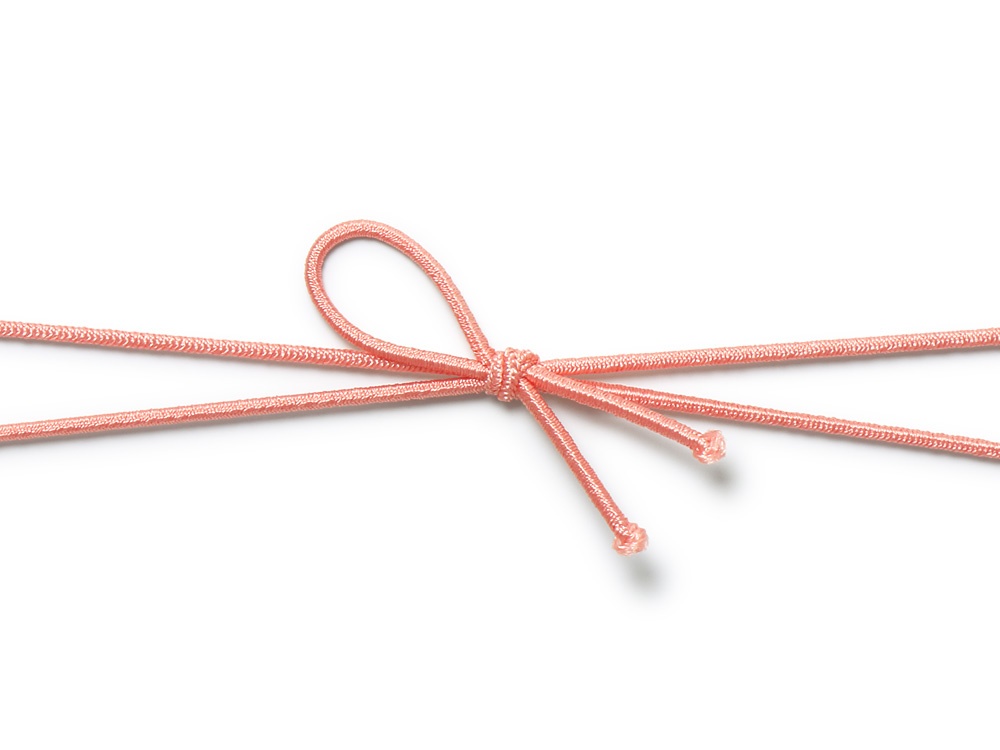 花むすびゴム 紅梅 12cm画像