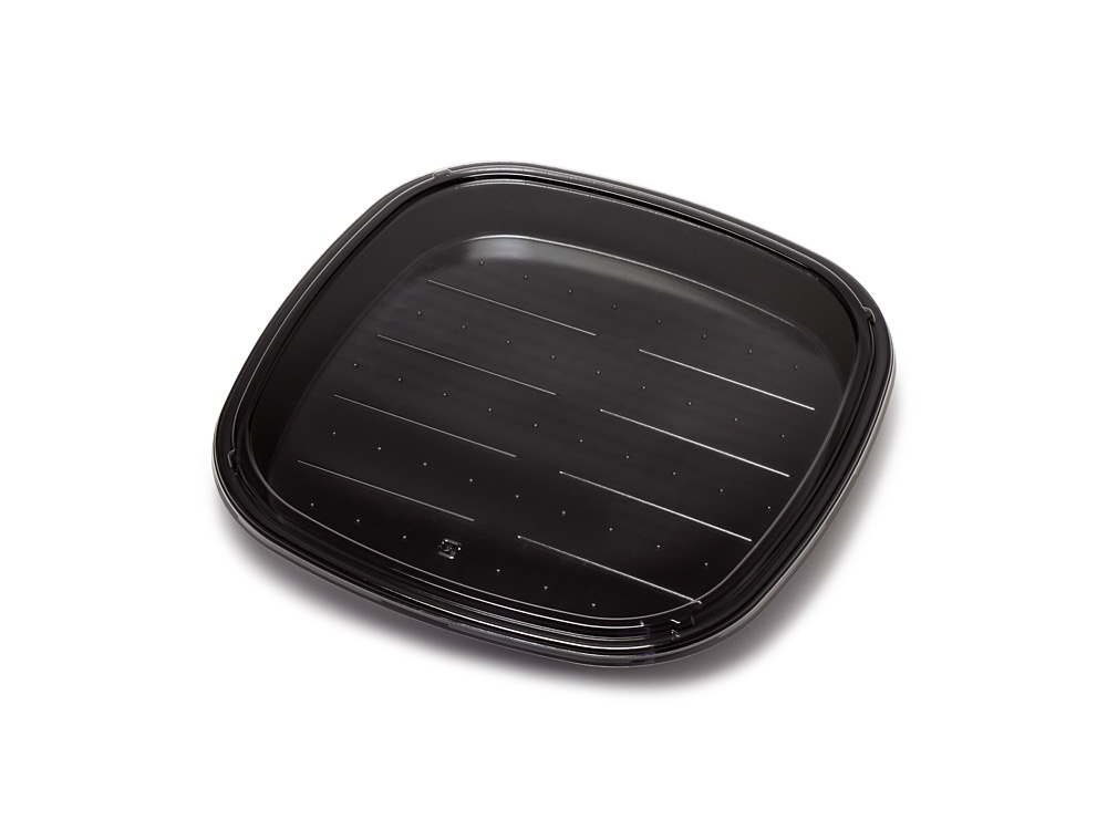 寿司桶 美軽(みがる)角桶 2人 黒両セット画像