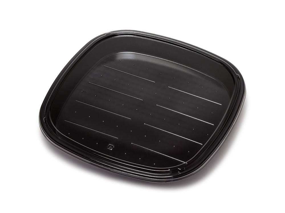 寿司桶 美軽(みがる)角桶 3人 黒両セット画像