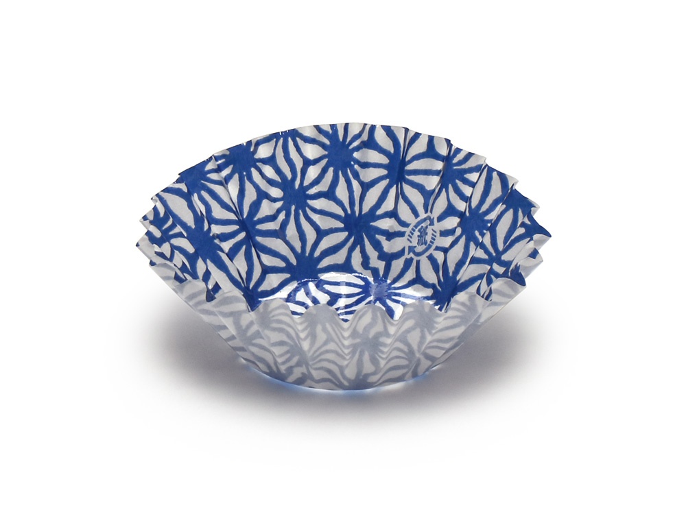 和柄ケース 麻の葉 5F 紺画像