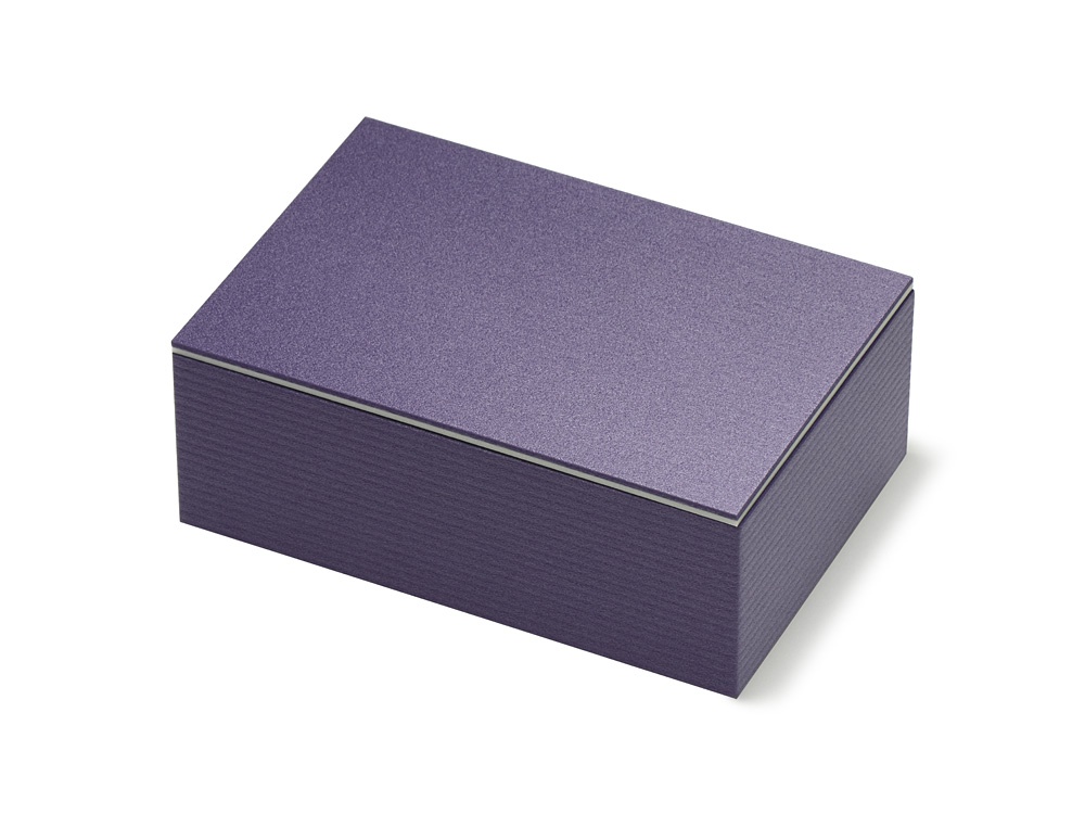 ユニ折箱 色かさね 紫紺 ちらし【包】画像